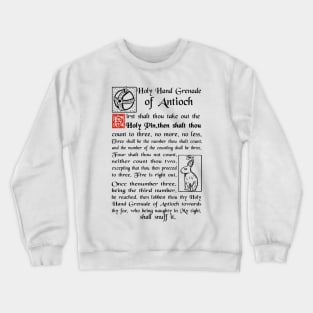 Holy Hand Grenade Of Antioch Crewneck Sweatshirt